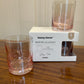 Danny Home Pink Gradient Glass 4Pcs (410ml)