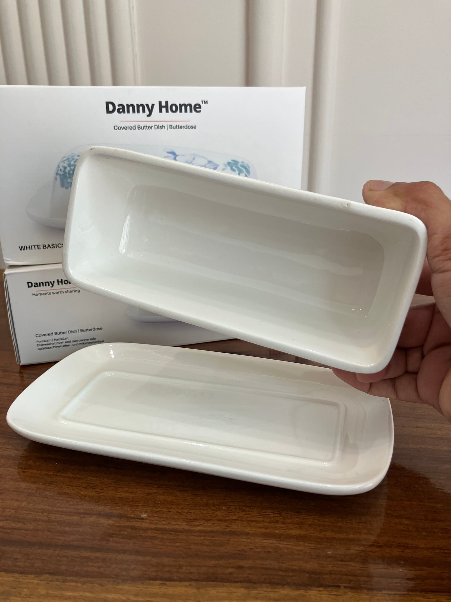 Danny Home Butter Dish Floral 1Pcs