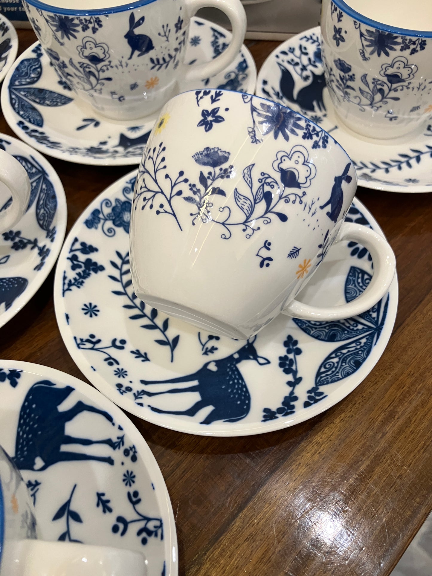 Danny Home Cup Saucer Set 6Pcs