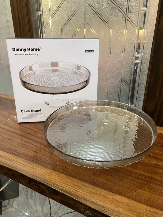 Danny Home Glass Cake Dish