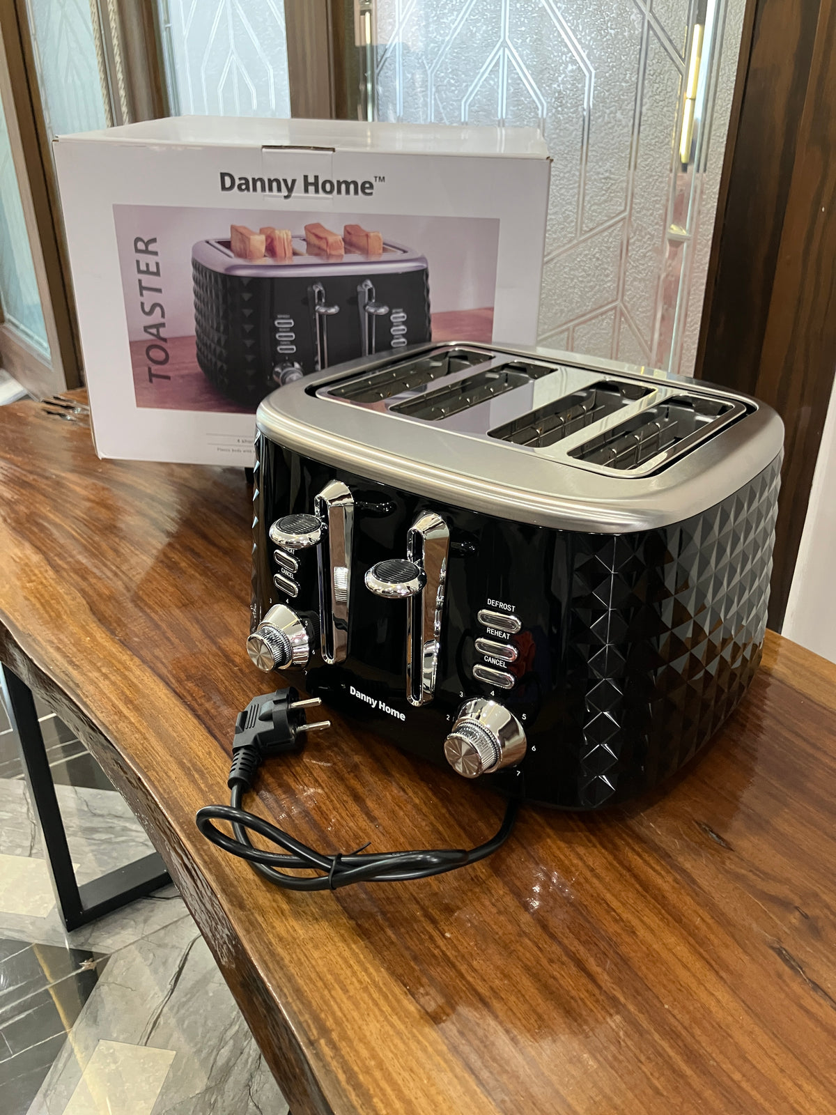 Danny Home Seattle Electric Toaster (4 Slot)