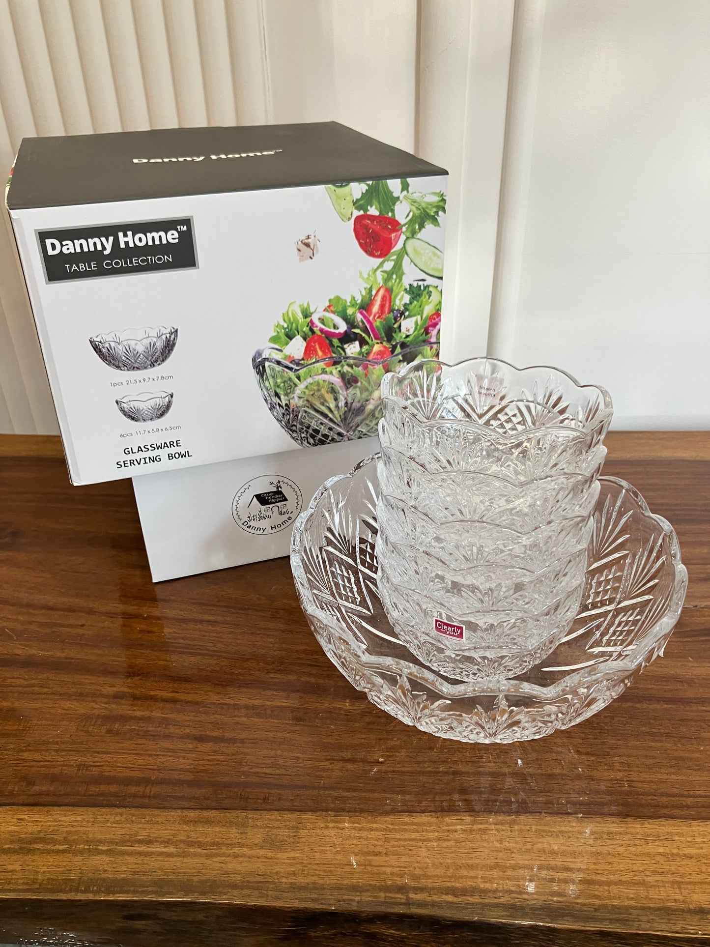 Danny Home Dessert Bowl Set 7Pcs