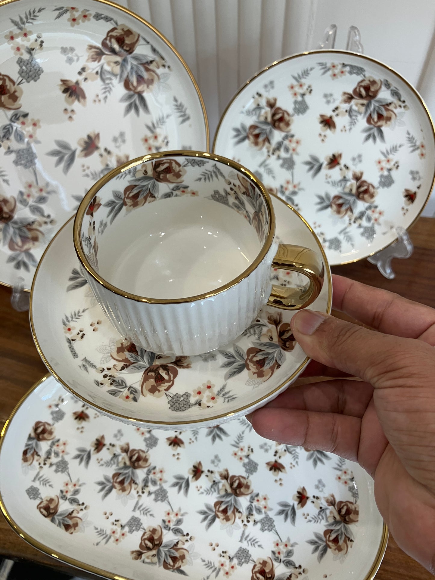 Danny Home Autumn Gold Breakfast Set 32Pcs