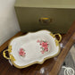 Angela Pink Rose Porcelain Dish 1Pcs