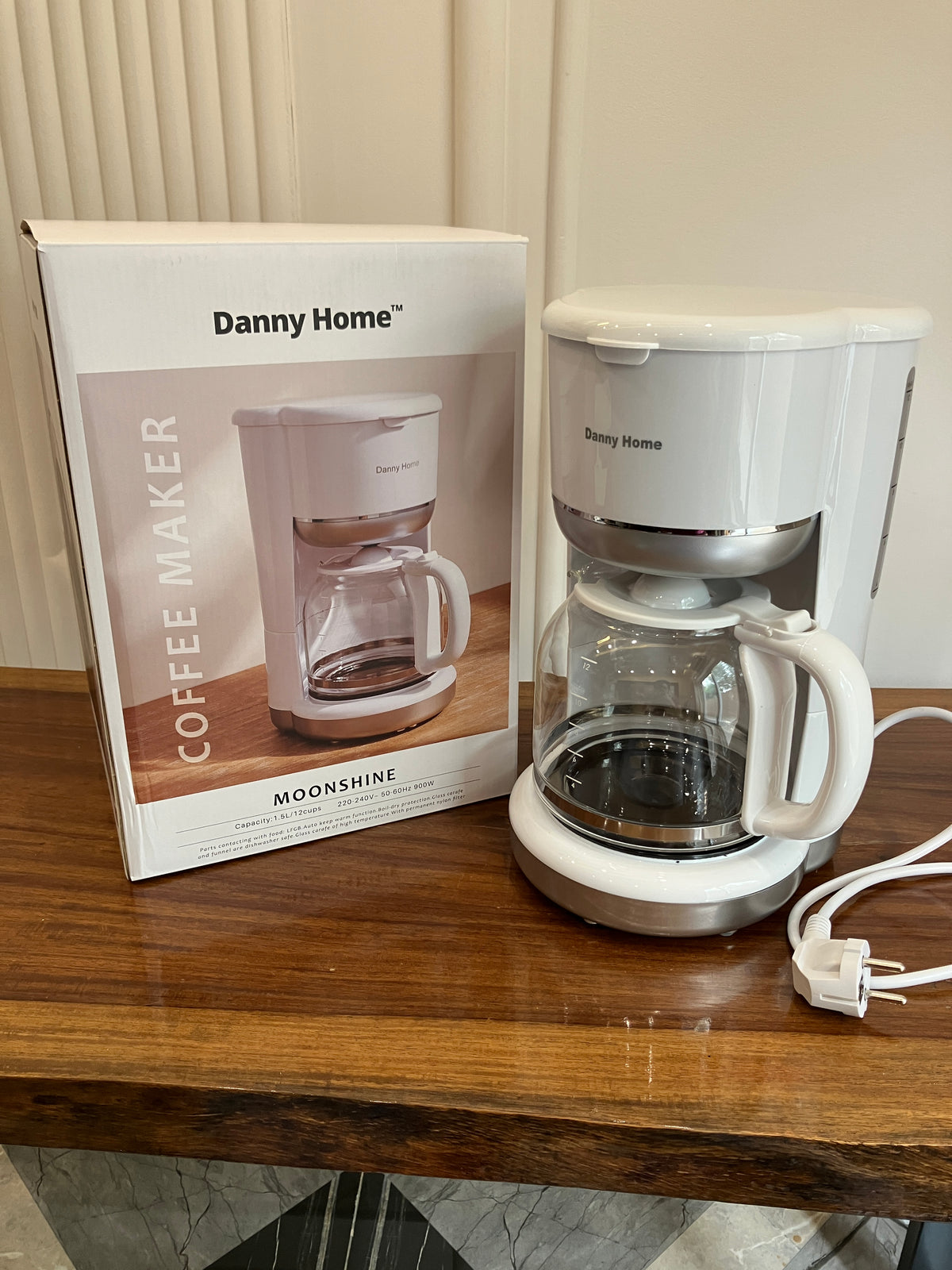 Danny Home MoonShine Electric Coffee Maker 1.5L