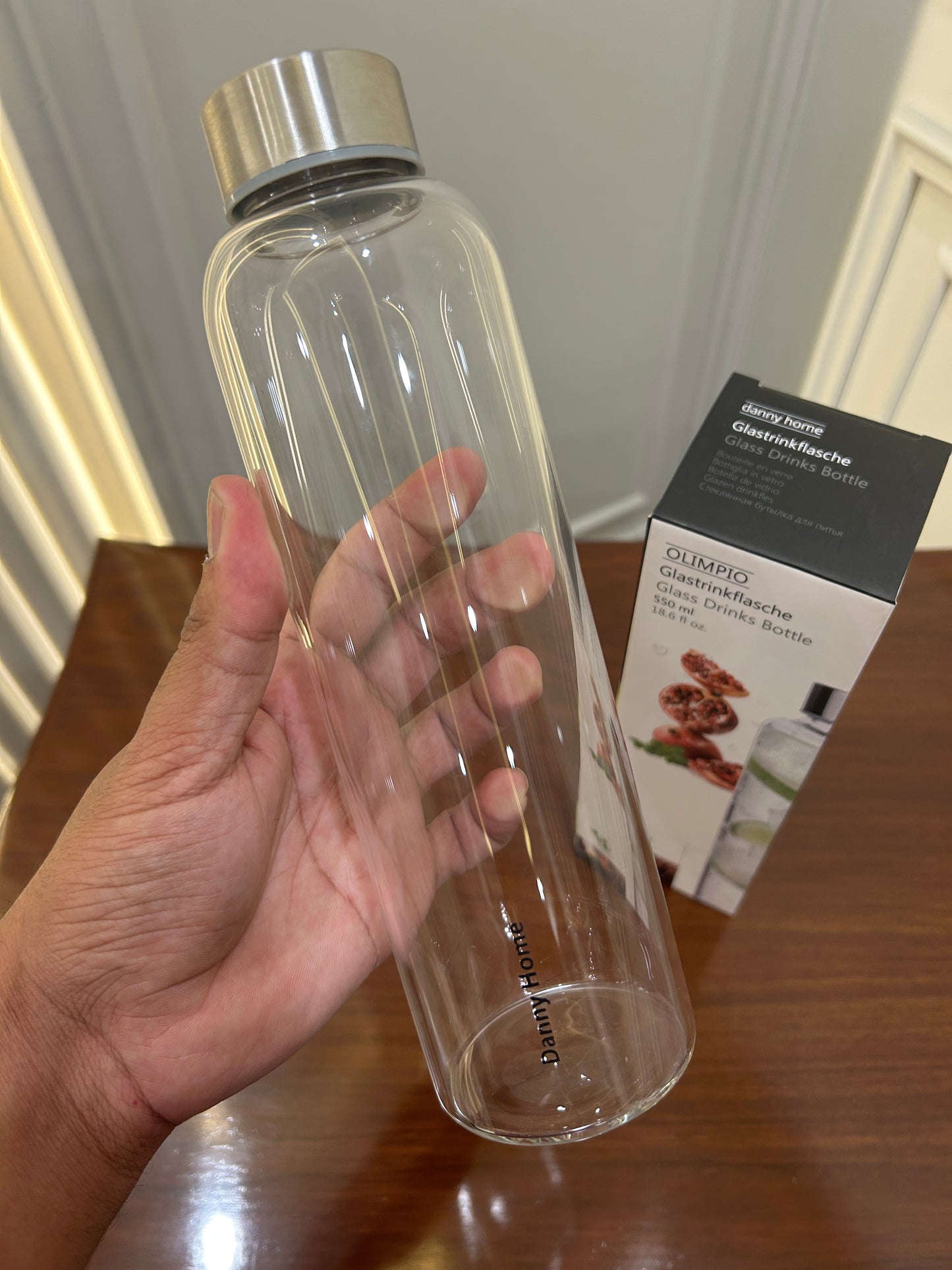 Danny Home Olimpio Glass Bottle 550ML