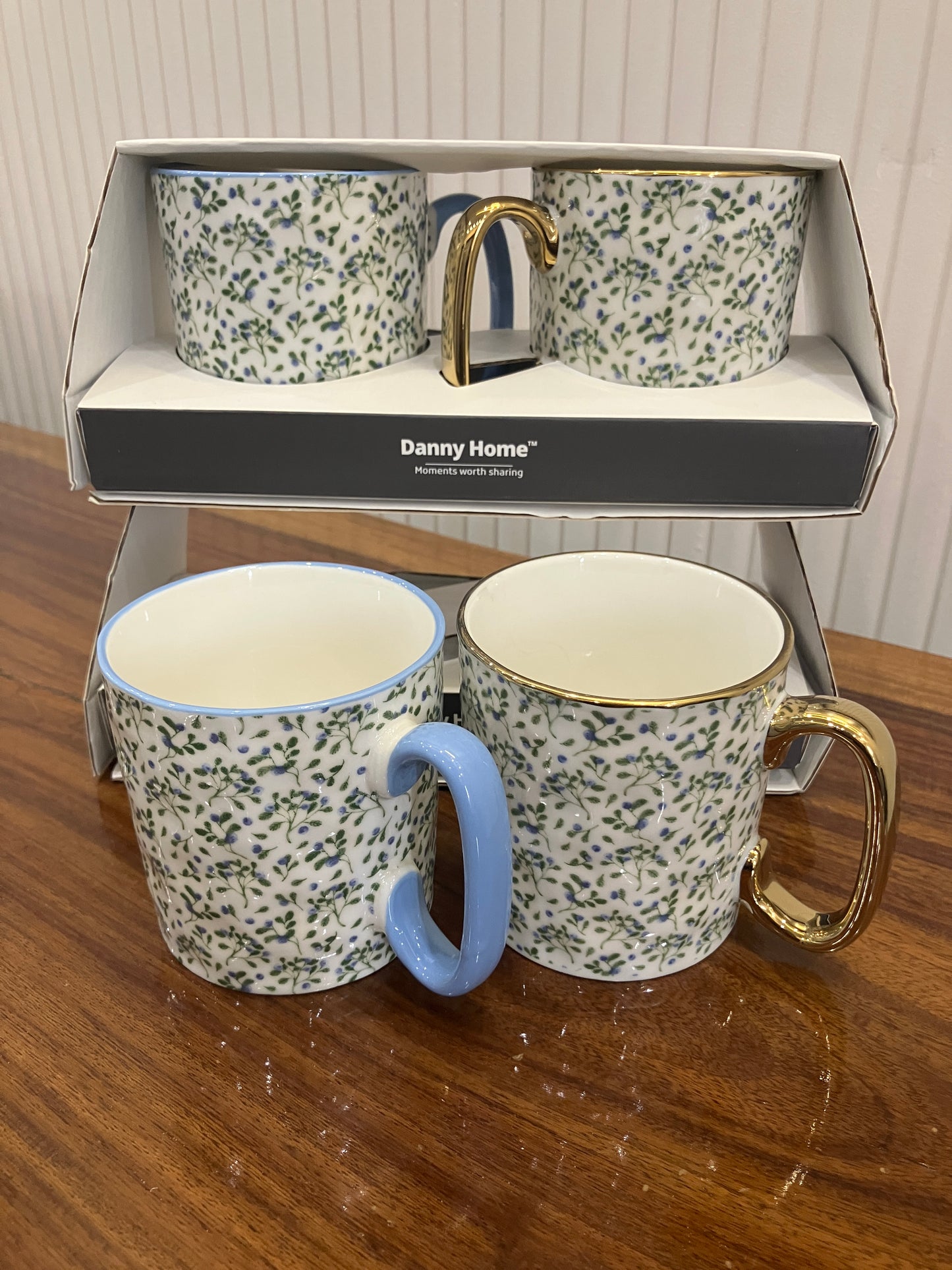 Danny Home Porcelain Mug 2Pcs