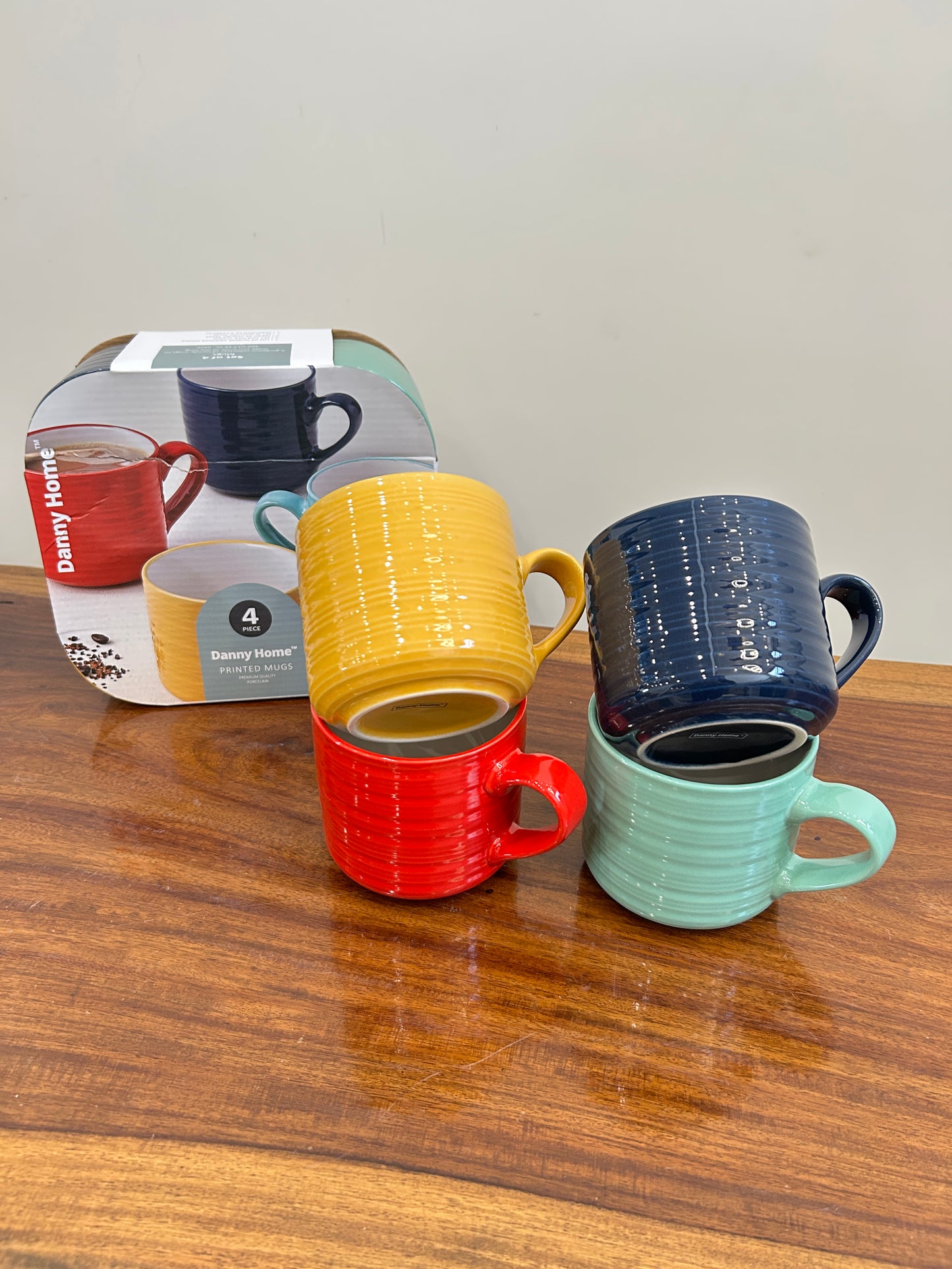 Danny Home Solid Colour Mug 4Pcs