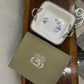 Angela Blue Rose Porcelain Dish 1Pcs
