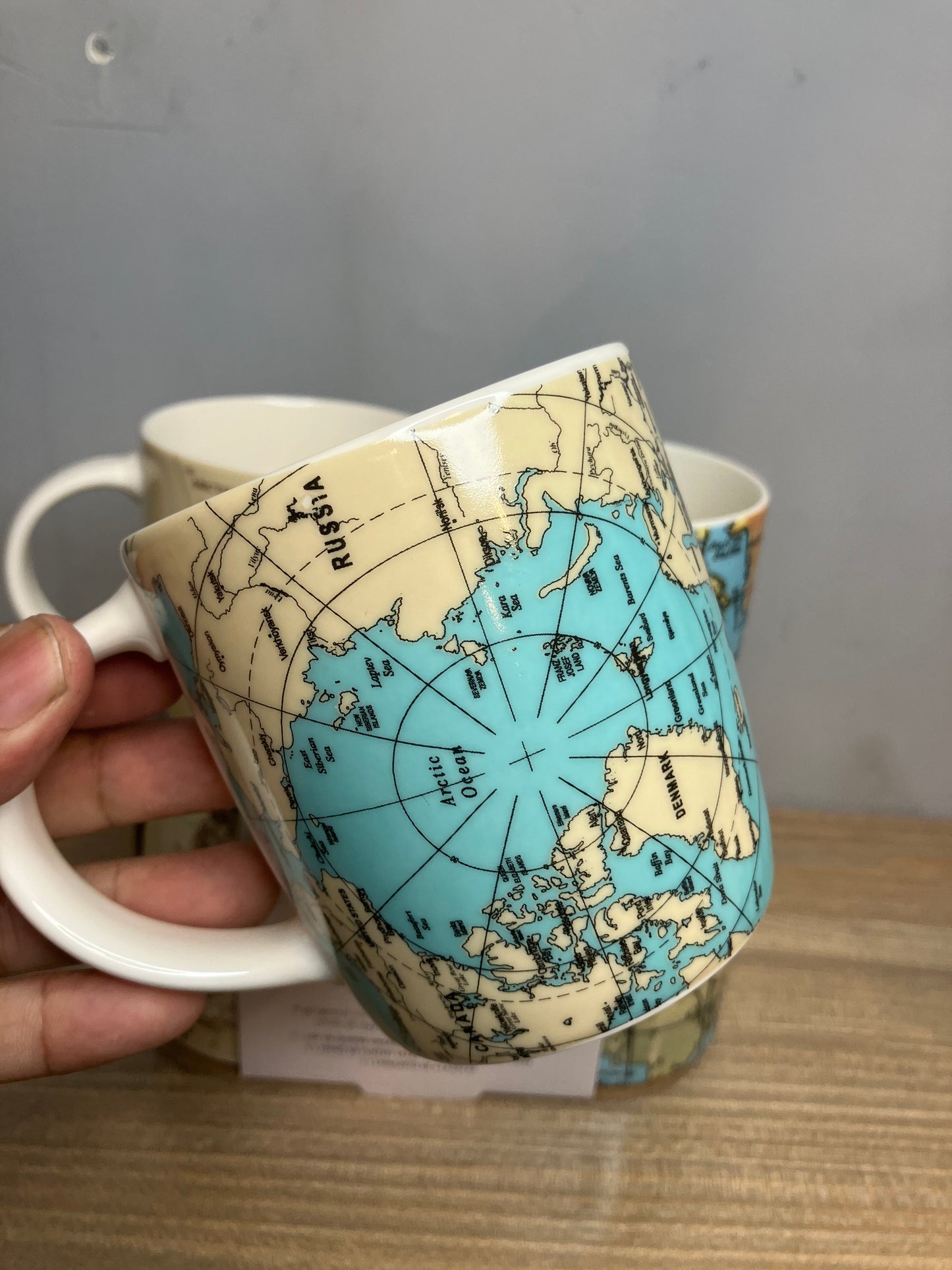 Danny Home Maps Mugs 4Pcs