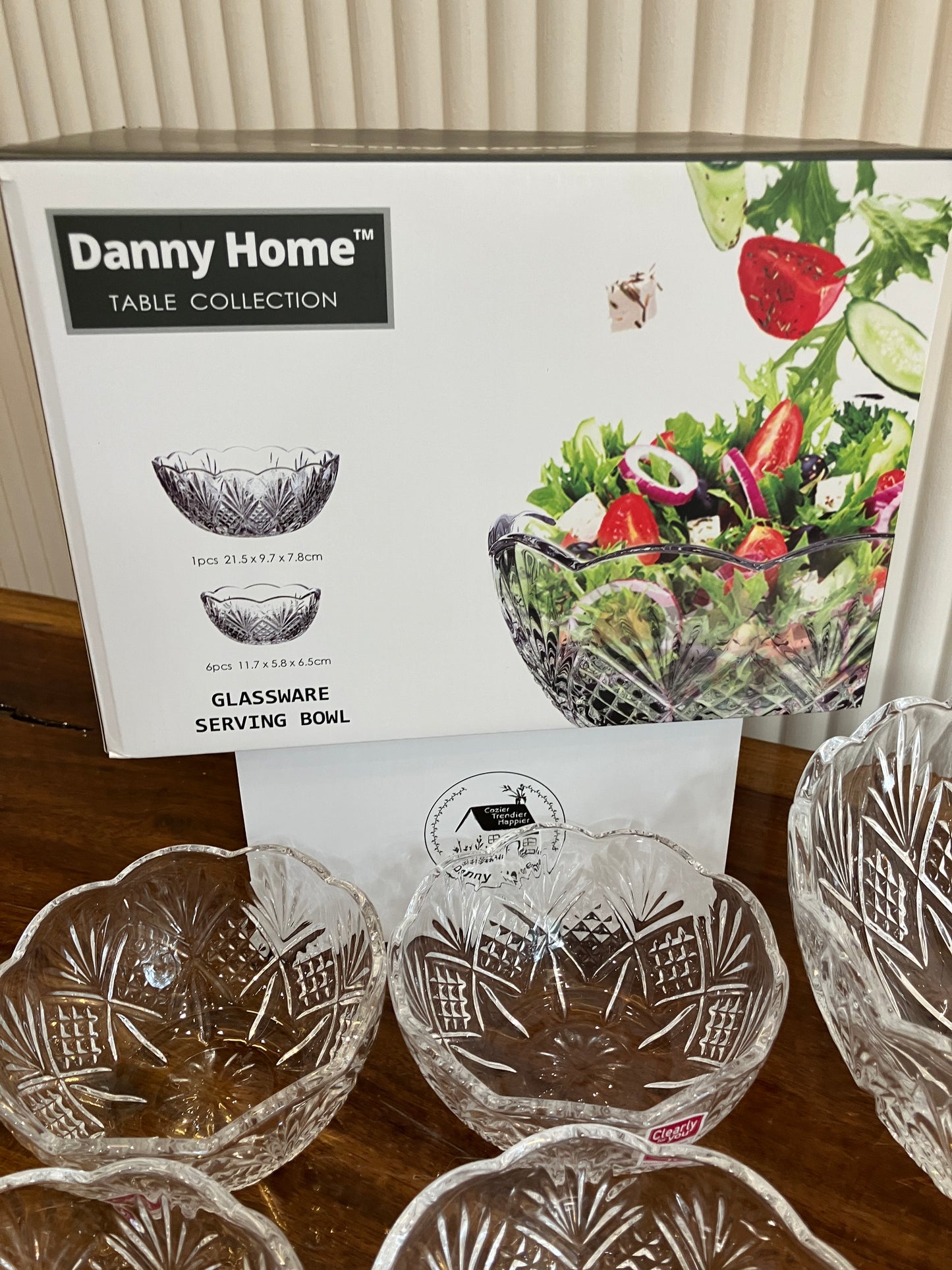 Danny Home Dessert Bowl Set 7Pcs