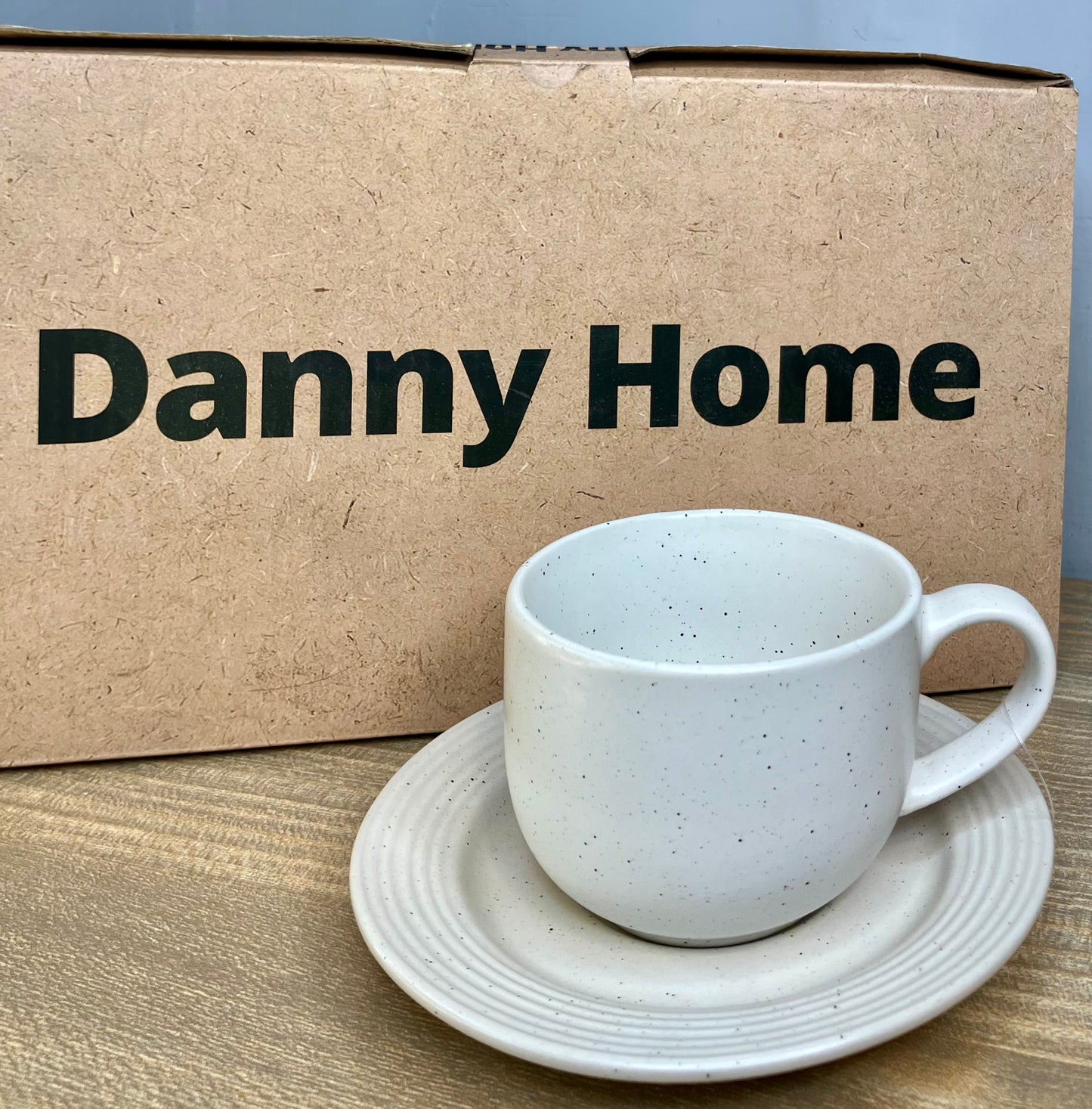 Danny Home Cups and Saucer 6Pcs