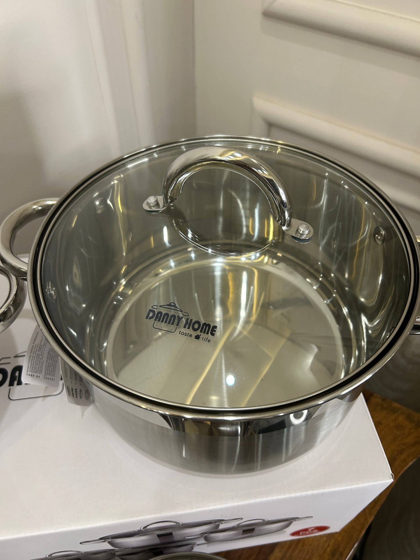 Danny Home Stainless Steel Cookware Set 7Pcs