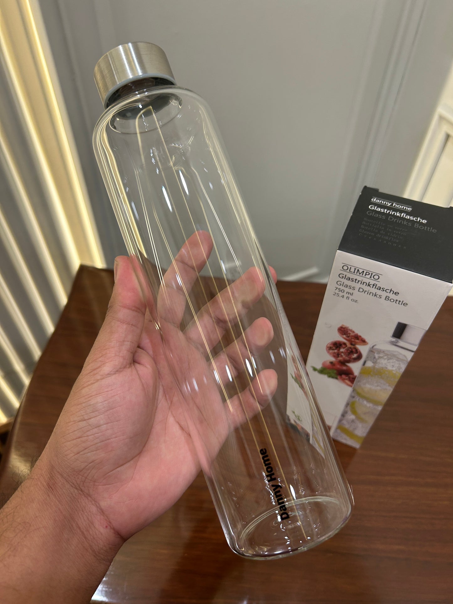Danny Home Olimpio Glass Bottle 750ML