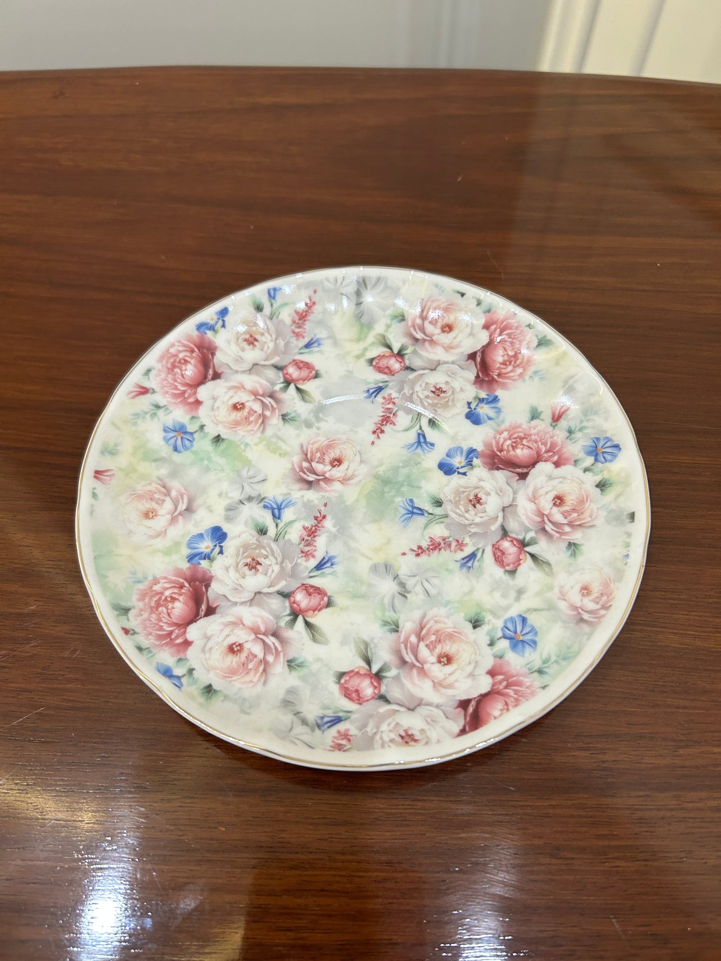Premium Vintage Petal Cup Saucer Set 12Pcs