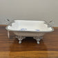 Angela Blue Rose Porcelain Dish 1Pcs