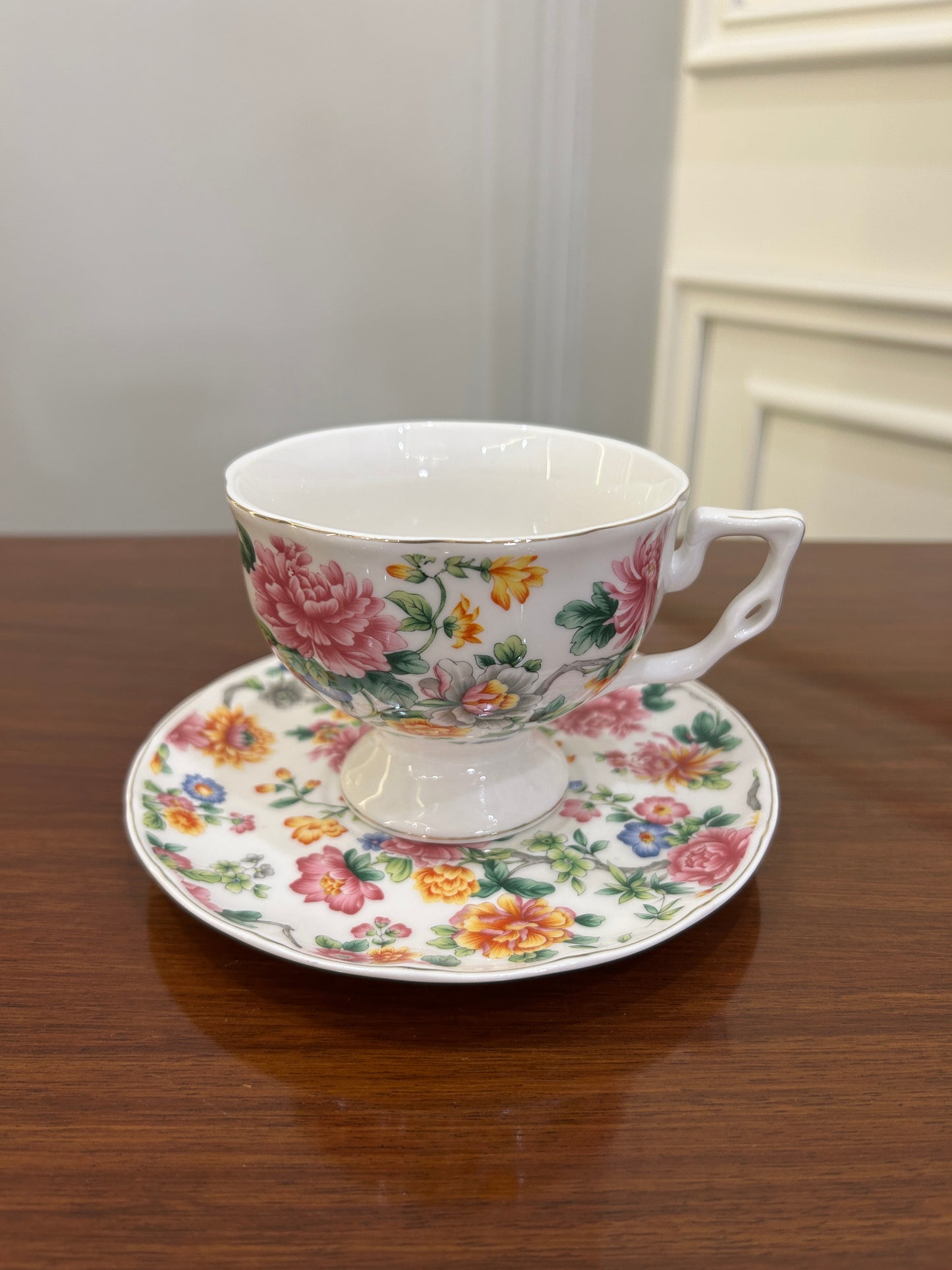 Premium Sunblush Cup Saucer Set 12Pcs