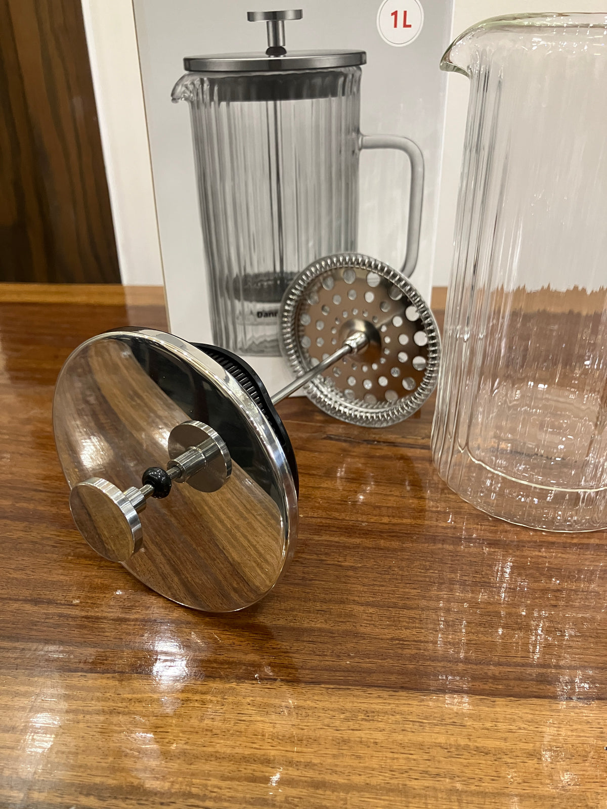 Danny Home Double Walled French Press 1L