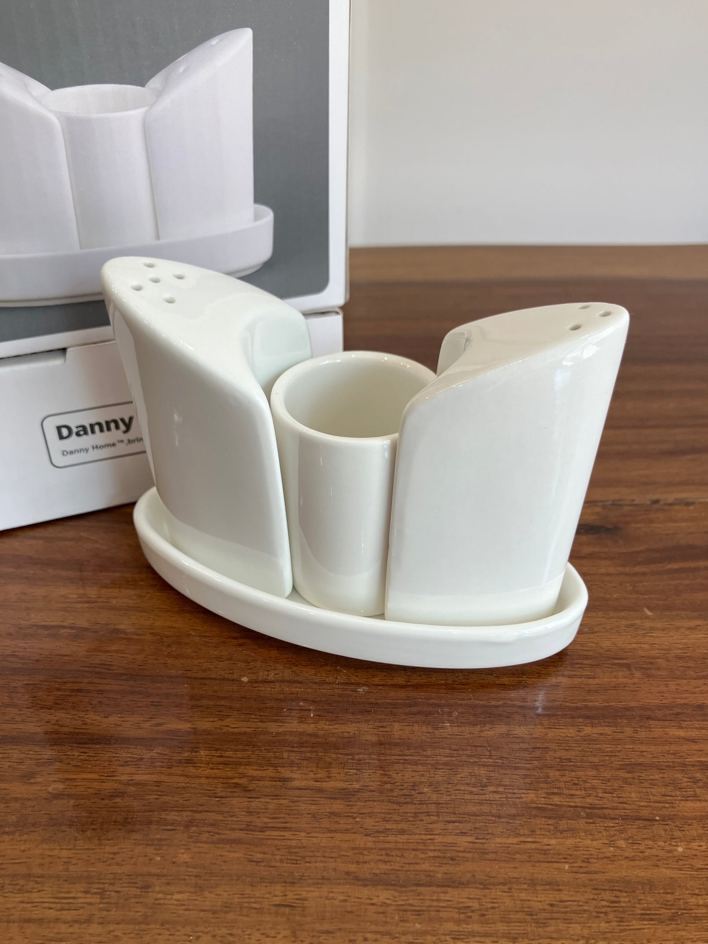 Danny Home Oval Salt & Pepper Set 4Pcs