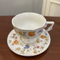 Premium Autumn Floral Cup Saucer Set 12Pcs