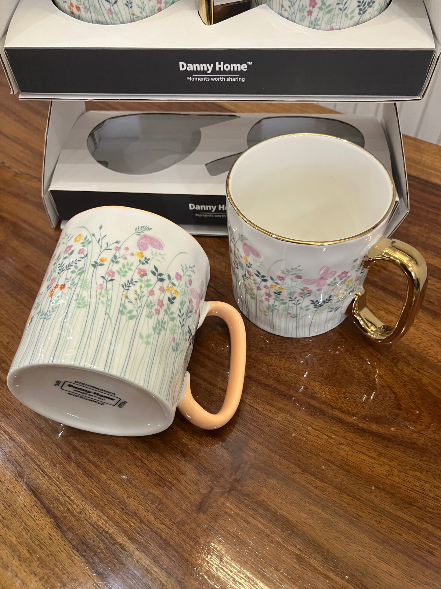 Danny Home Porcelain Mug 2Pcs