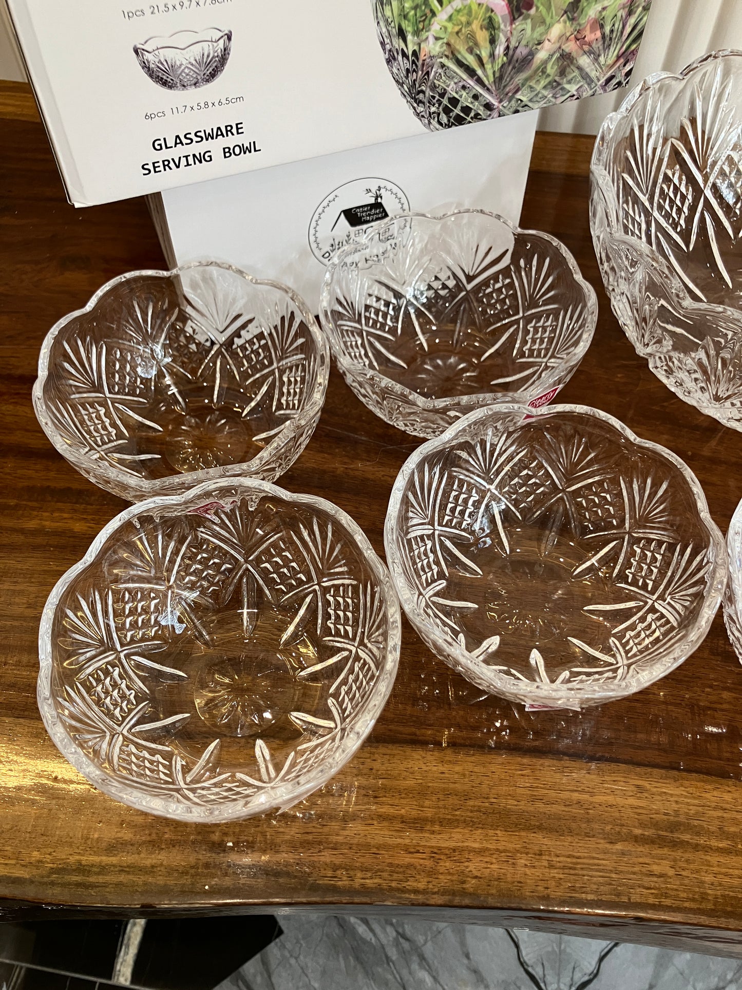 Danny Home Dessert Bowl Set 7Pcs