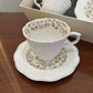 Premium Floral Cup Saucer Set 12Pcs
