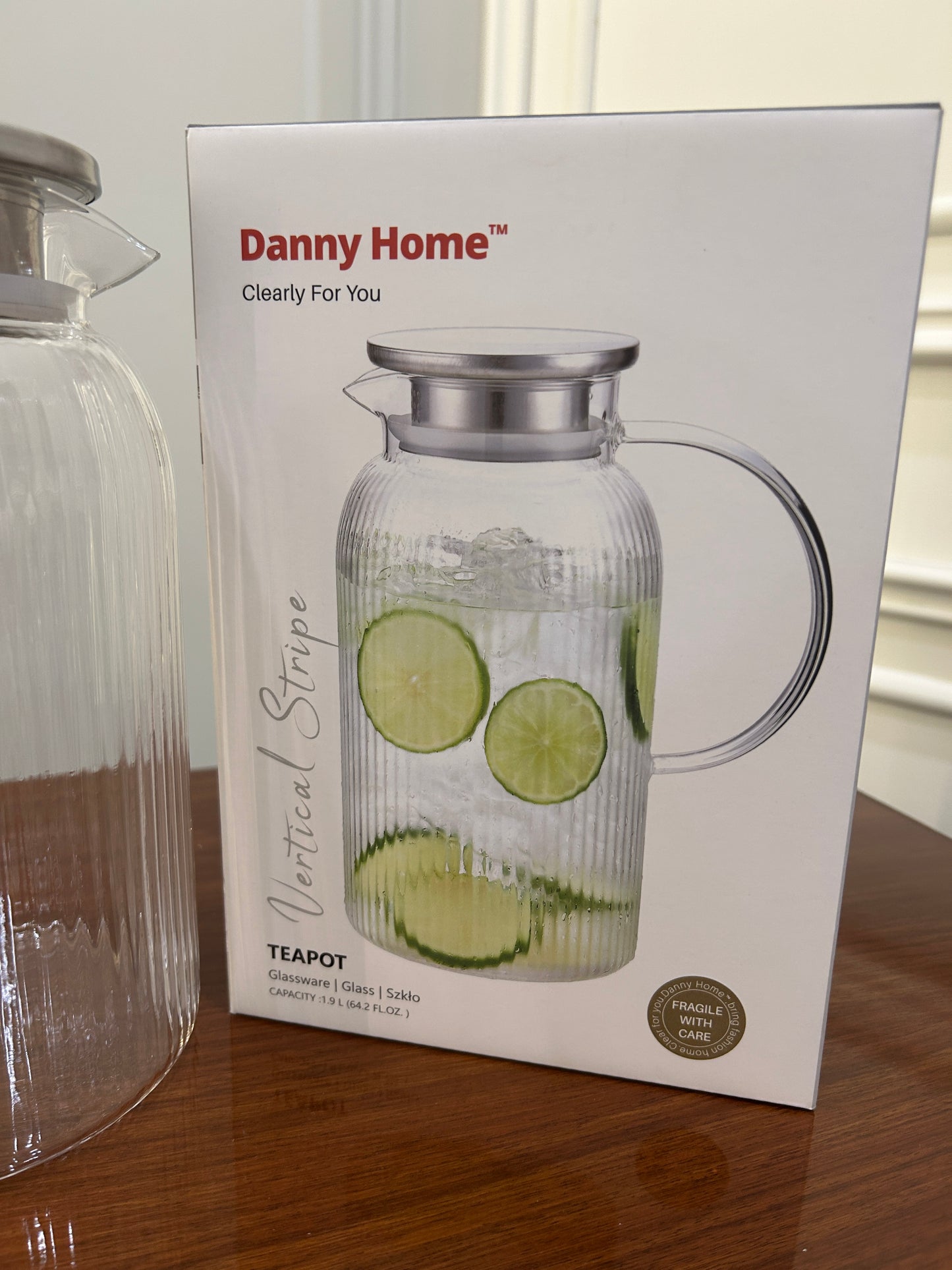 Danny Home Vertical Stripe Jug 1Pcs