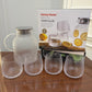 Danny Home Hammered Texture Water Set 5Pcs