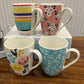 Danny Home Floral Printed Mug 4Pcs