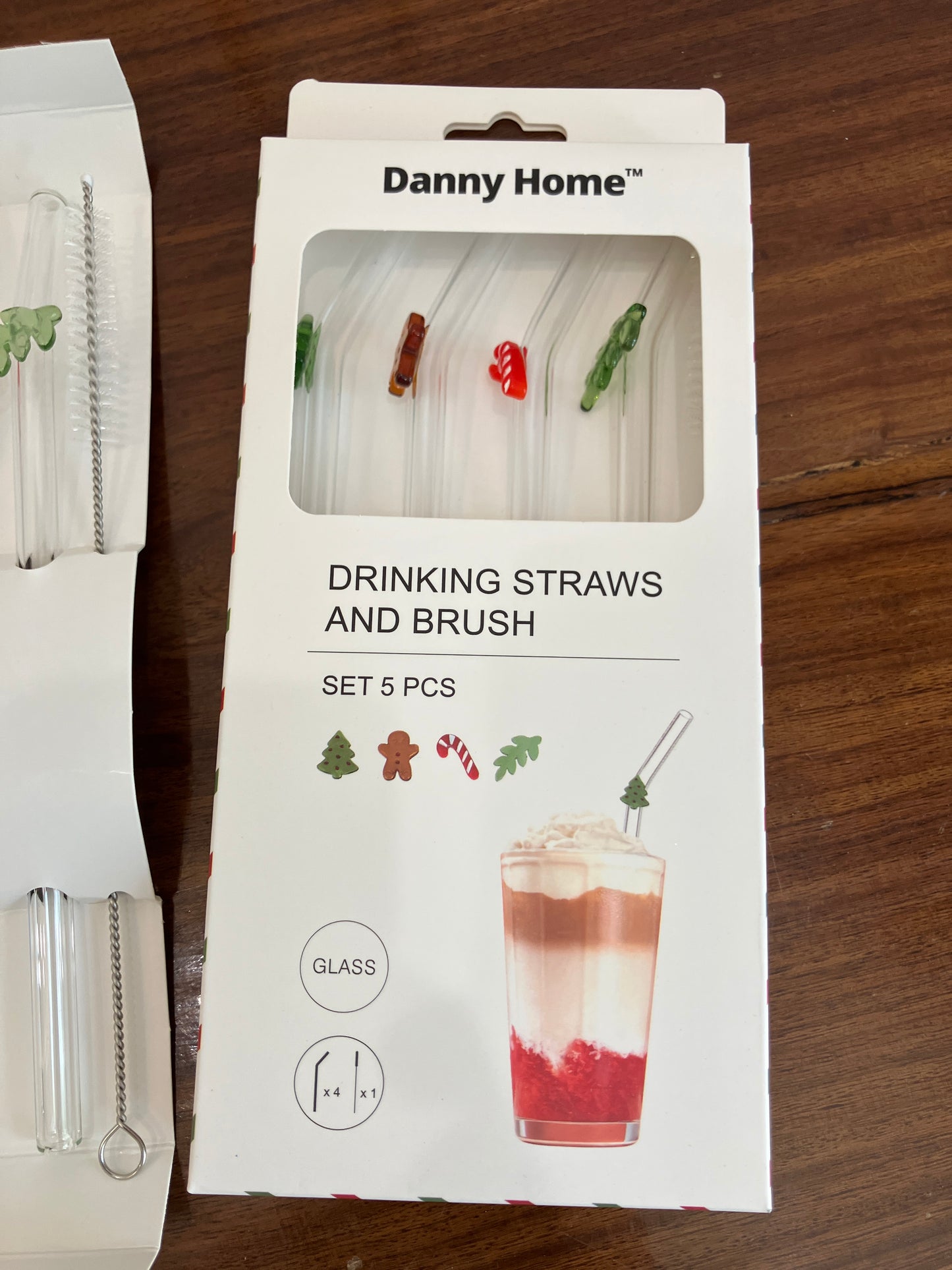 Danny Home Christmas Straw🎄 5Pcs