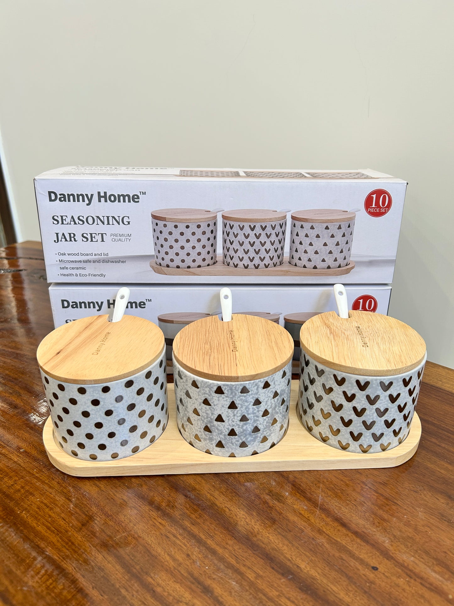 Danny Home Seasoning Jar Set 3Pcs