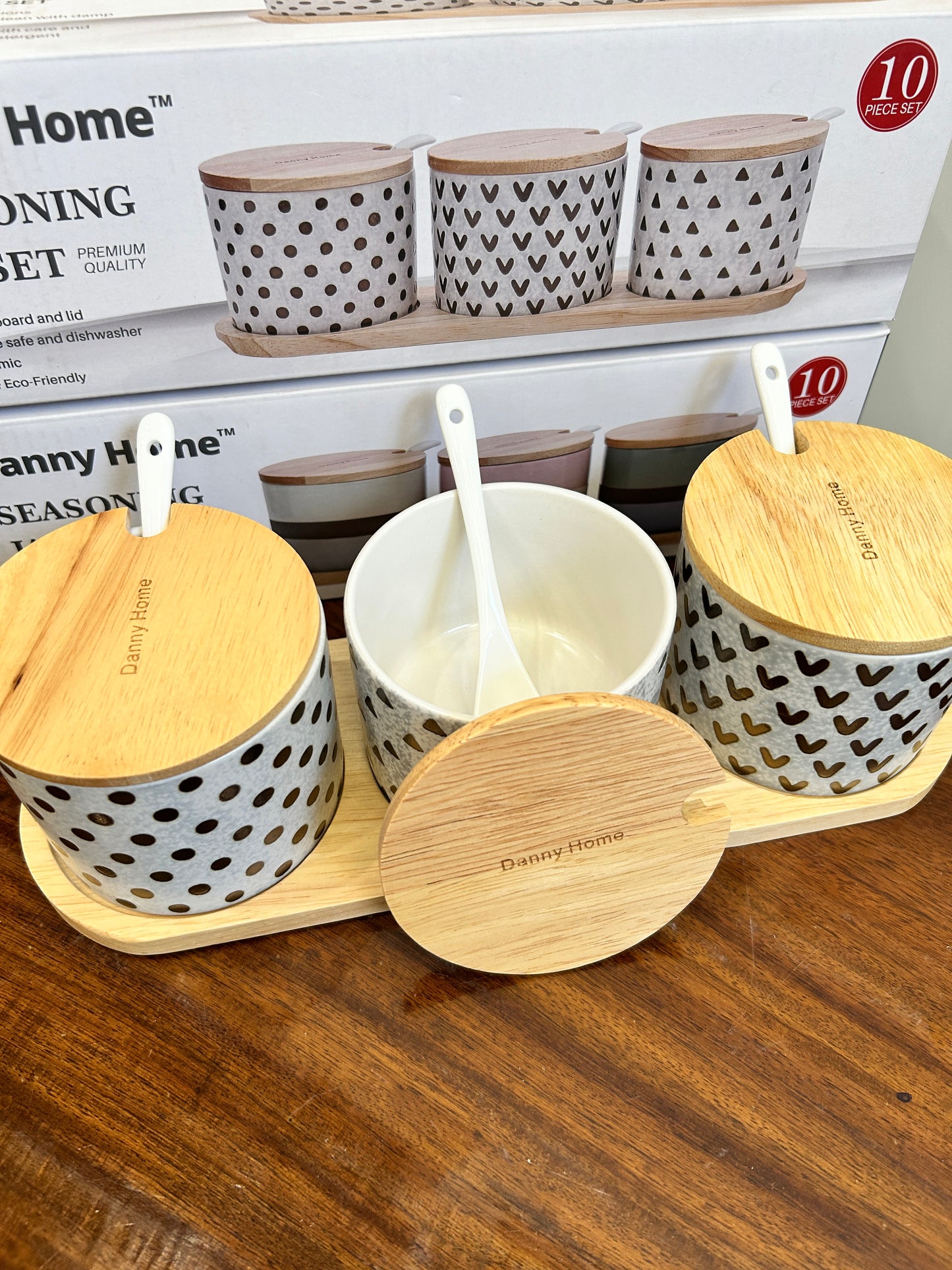 Danny Home Seasoning Jar Set 3Pcs