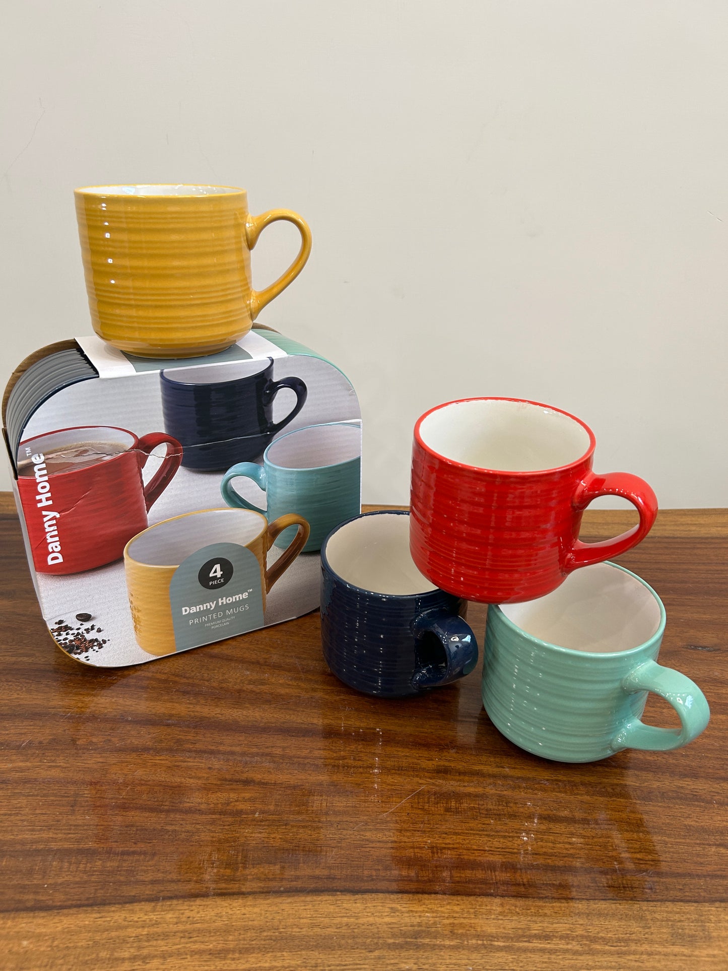 Danny Home Solid Colour Mug 4Pcs