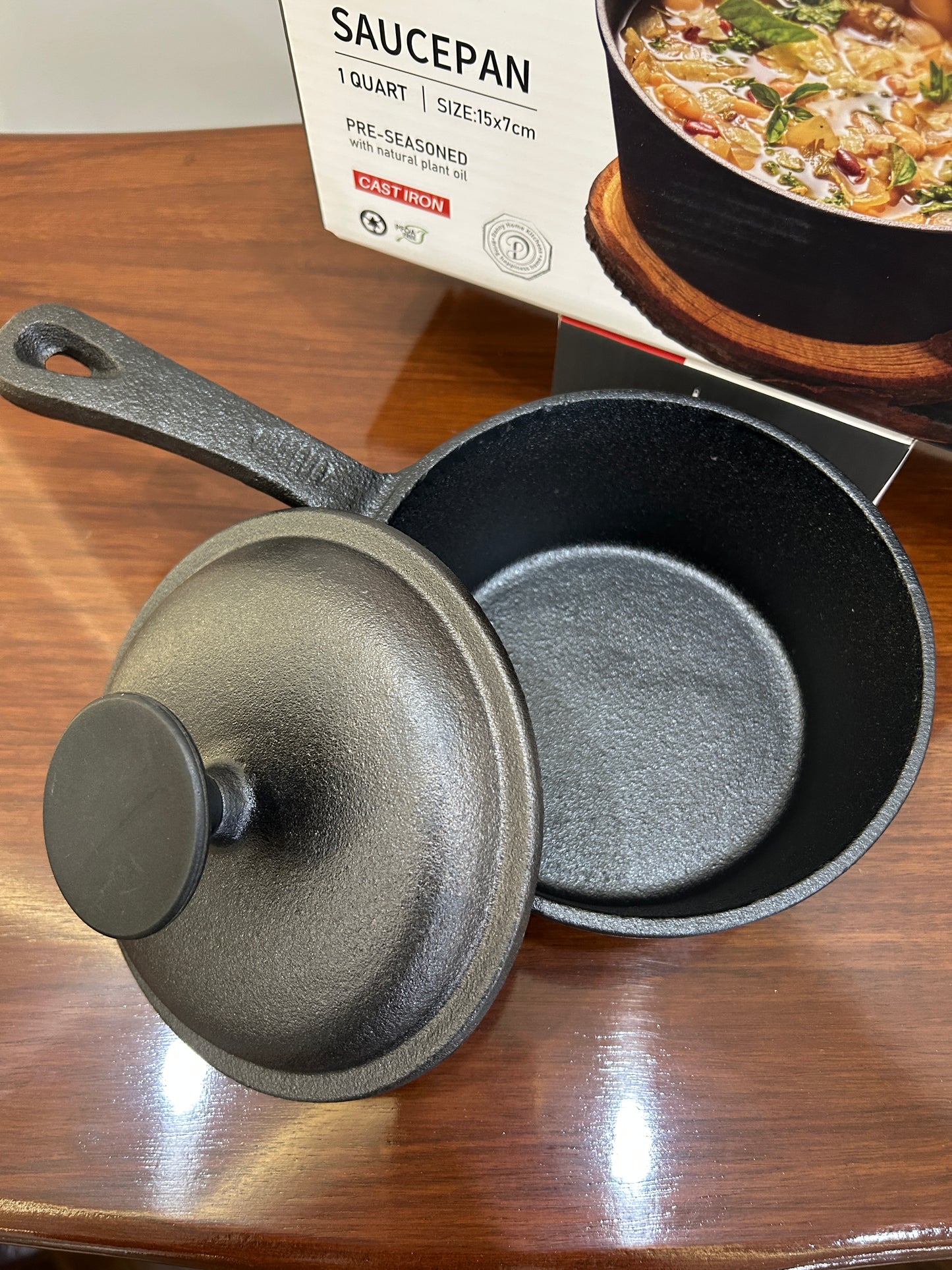 Danny Home Cast-Iron Sauce Pan 1Pcs