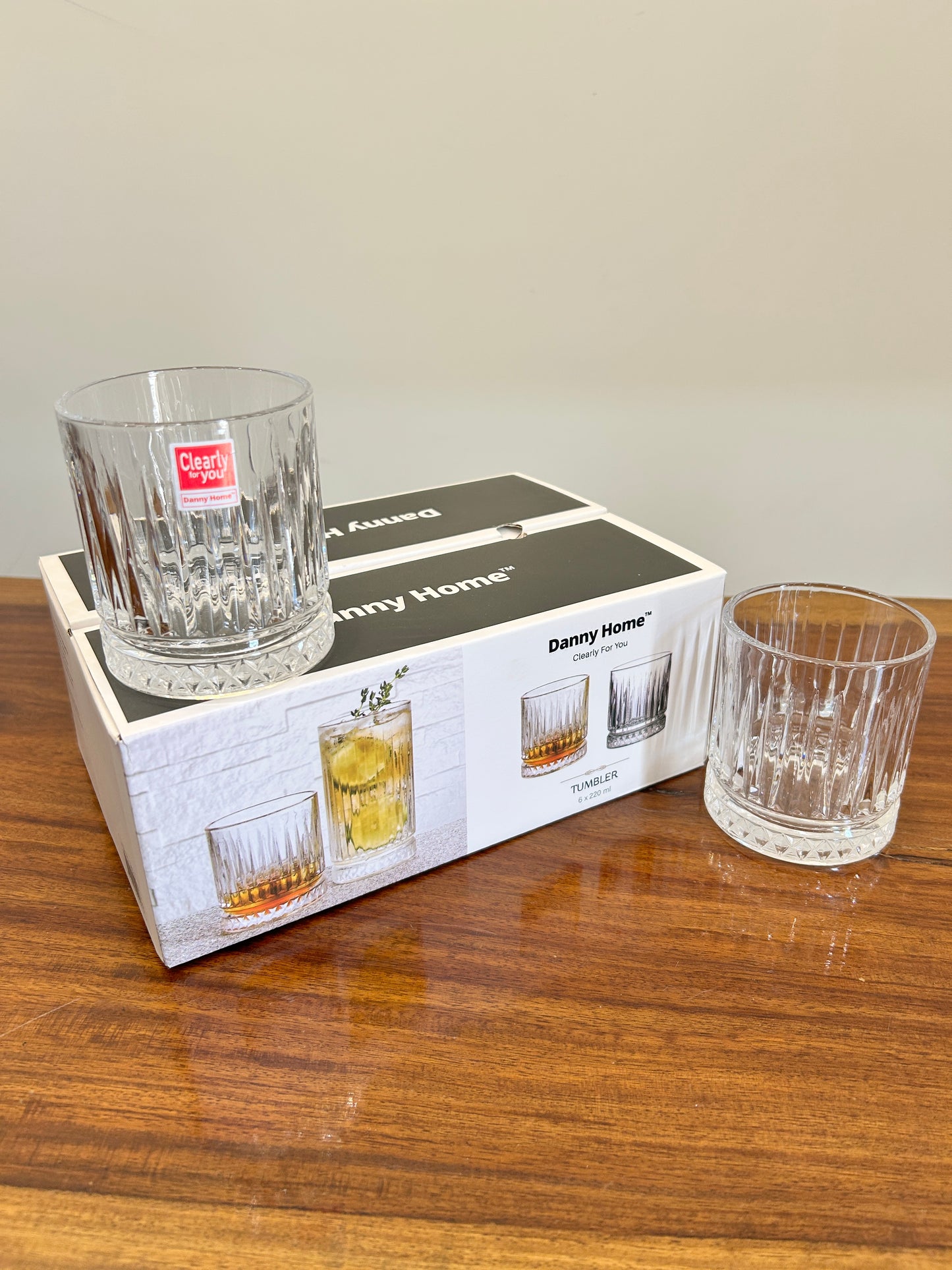 Danny Home Boutique Glass 6Pcs (220ml)