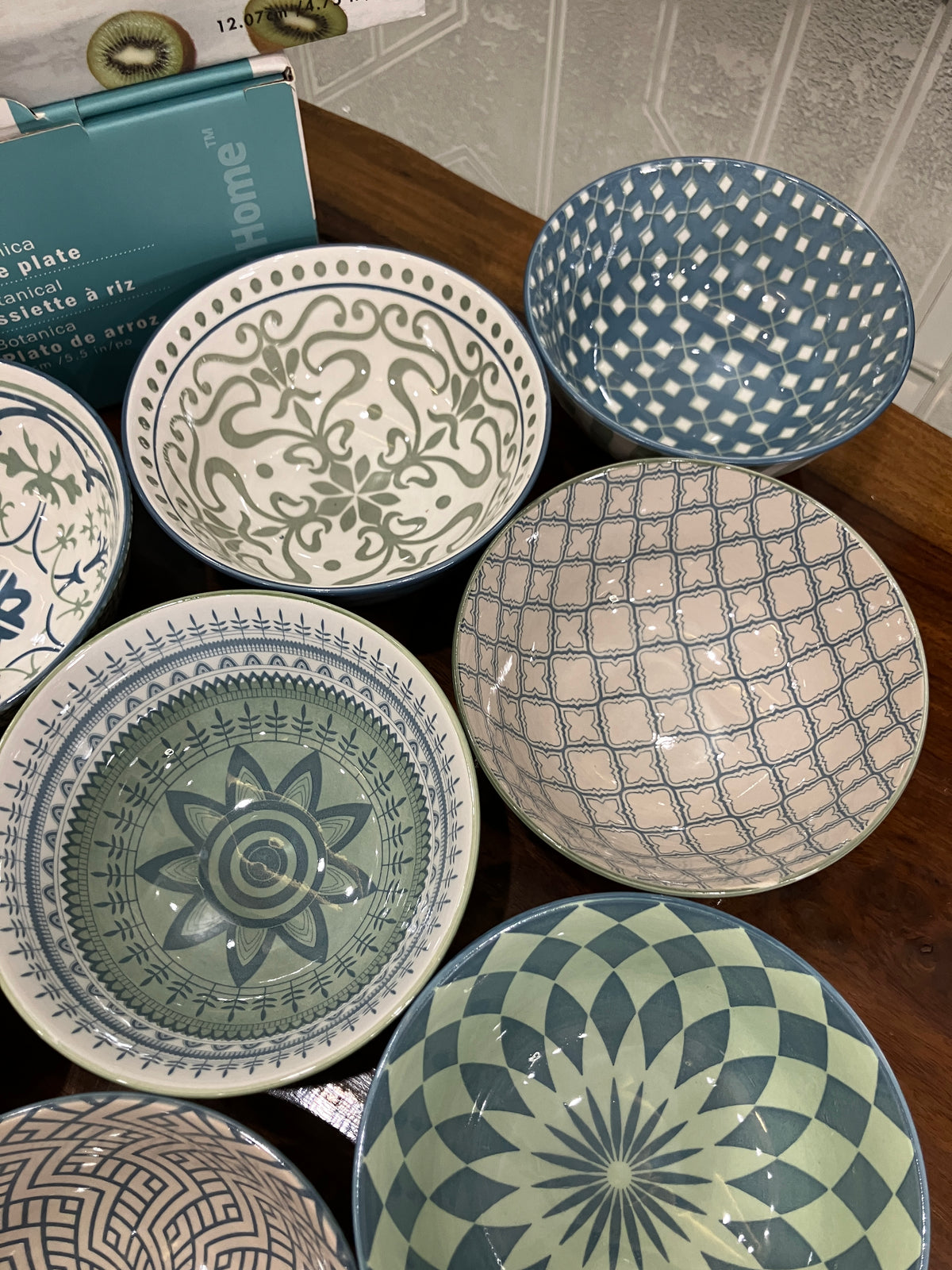 Danny Home Sea Green Sweet Bowl 10Pcs