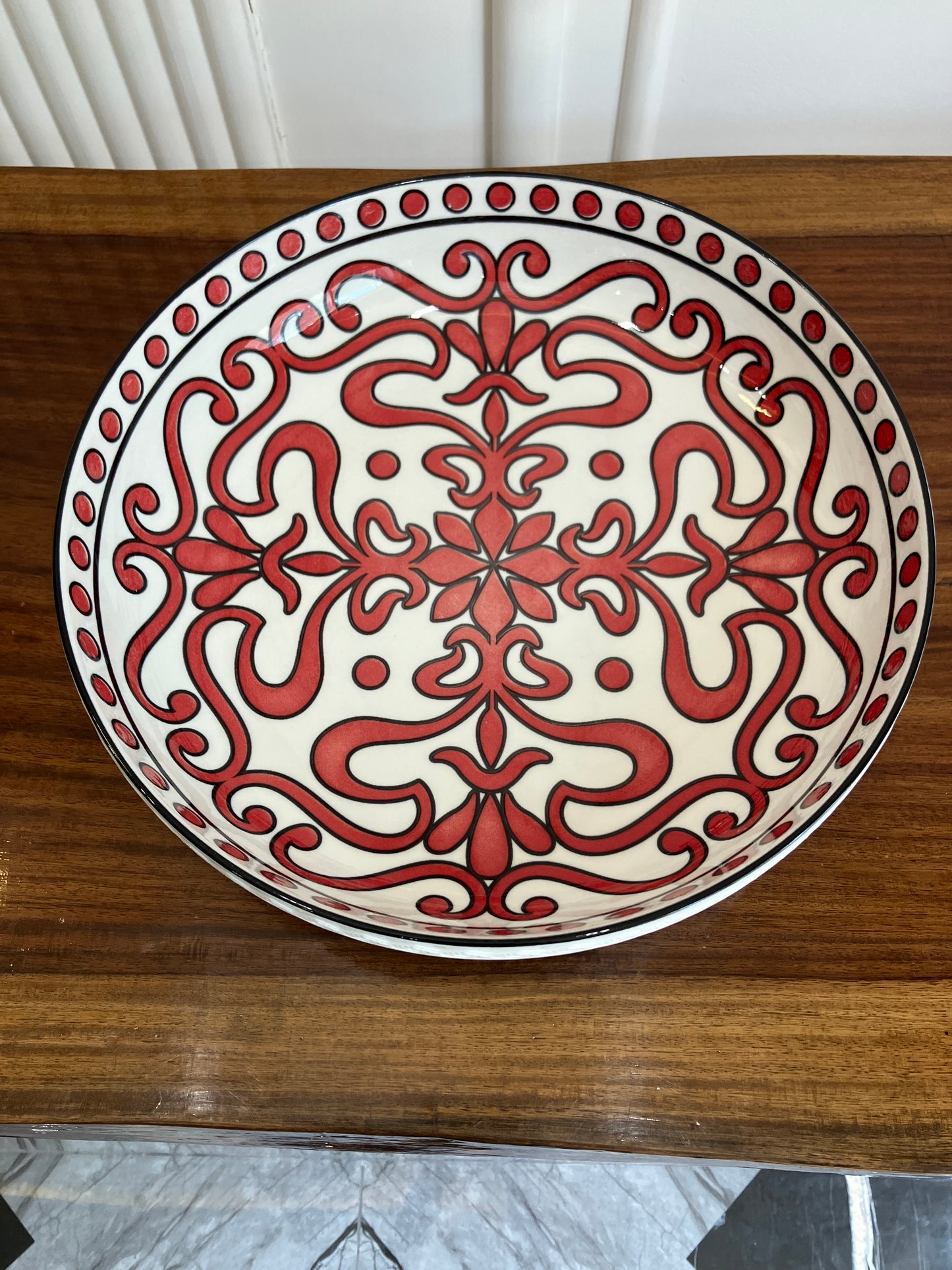 Danny Home Ceramic Serving Thaal 1Pcs