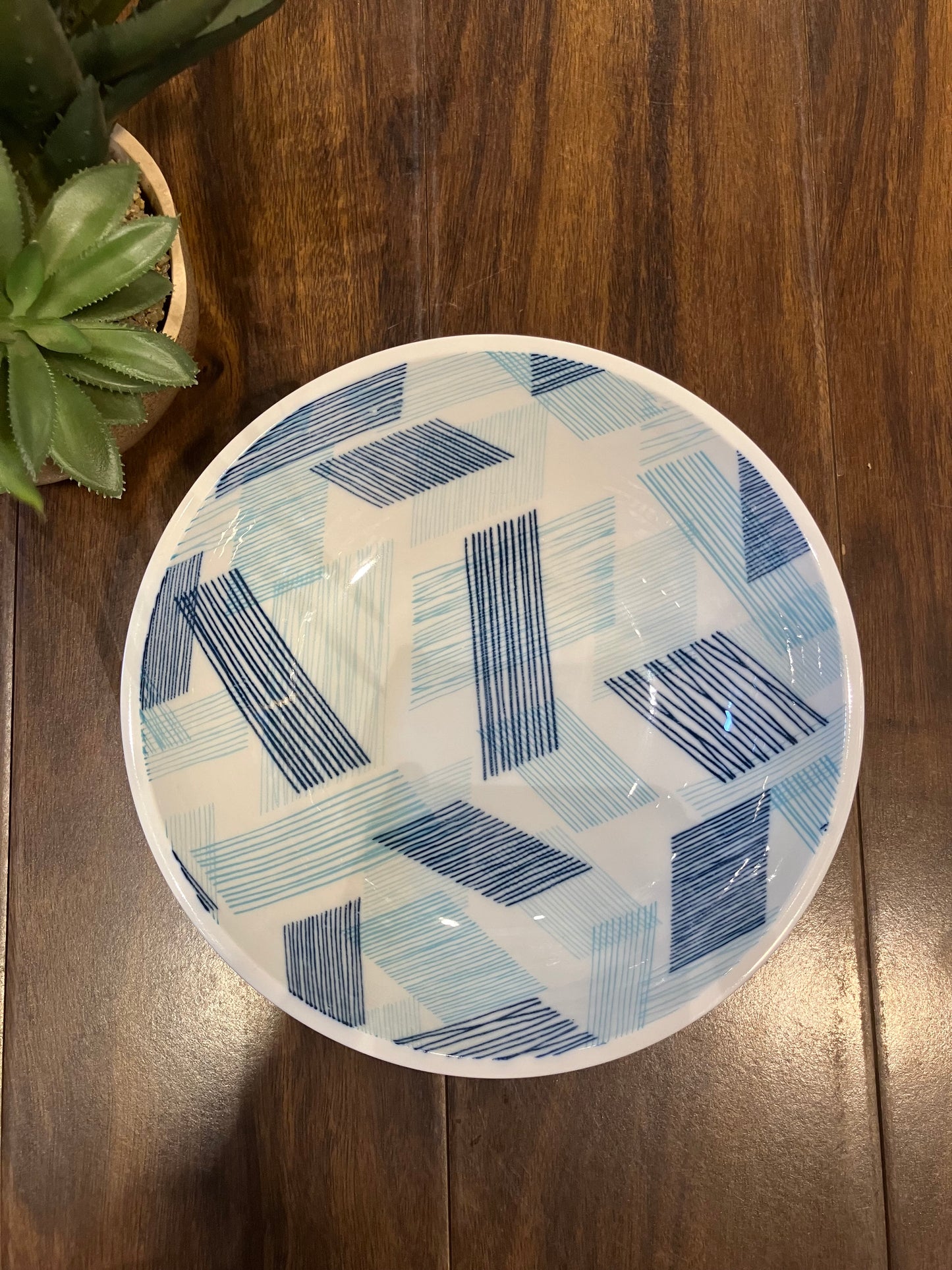 Danny Home Stripes Series Deep Plate 1Pcs