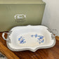 Angela Blue Rose Dish 1Pcs