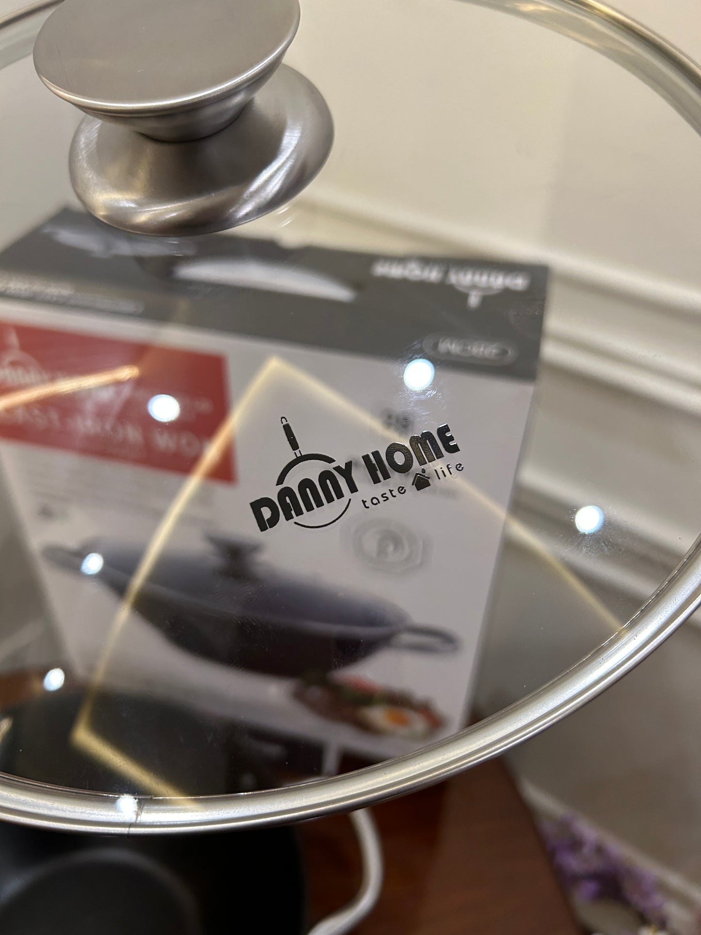 Danny Home Cast-Iron Wok 28CM