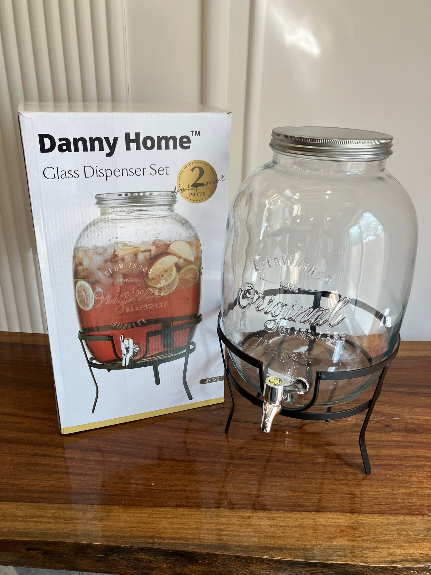 Danny Home Glass Dispenser 1Pcs