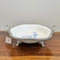 Angela Blue Rose Dish Deep 1Pcs