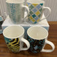 Danny Home Floral Printed Mug 4Pcs