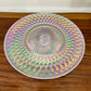 Danny Home Small Glass Cake Stand Rainbow