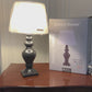 Danny Home Ceramic Dark Grey Lamp 1Pcs