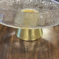 Fancy Glass Platter Small