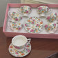 Premium Sunblush Cup Saucer Set 12Pcs