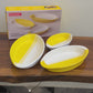 Danny Home Oval Casserole Dishes 3Pcs