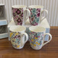 Danny Home Floral Printed Mug 4Pcs
